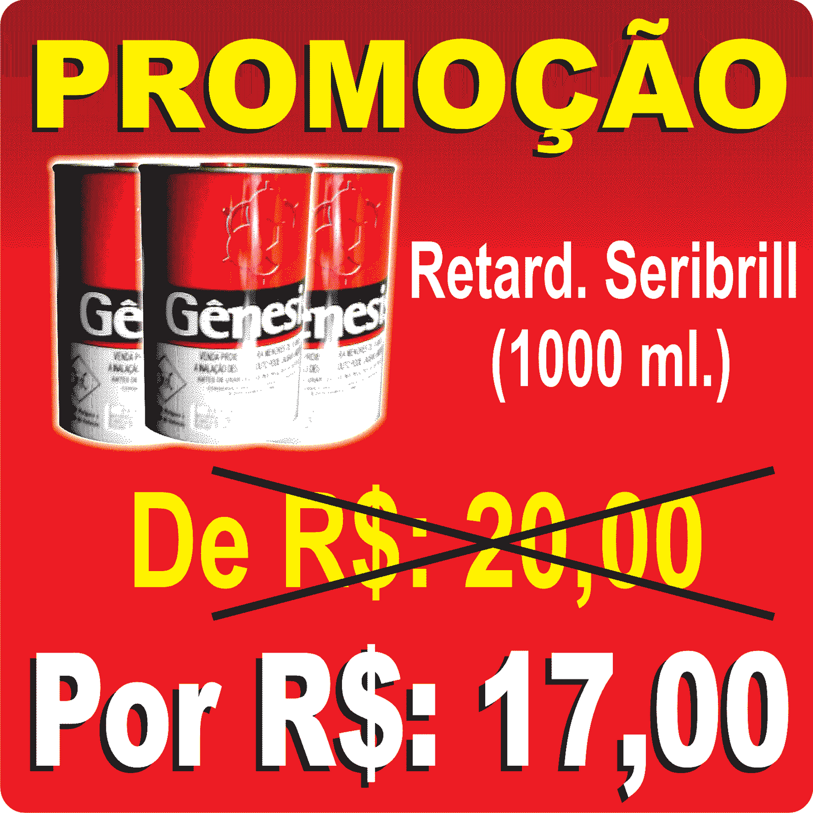 Tintas Serigrafica e Vinil Adesivos PROMOÇÃO ! Retardador Polietileno