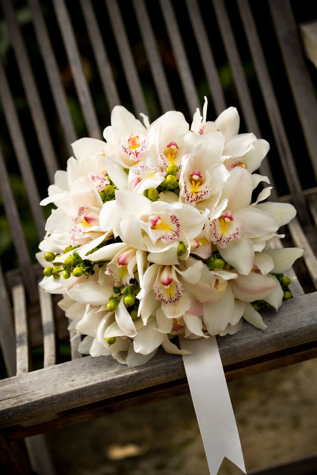 Whistlestop Florist Three Bridal Bouquets