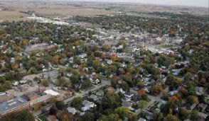 Geneseo from the air