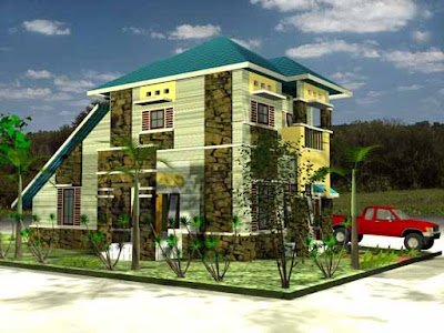 gambar rumah tingkat on Desain Rumah: Rumah Tingkat Tidak Mesti Mahal