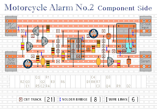 electrical circuit: motorcycle alarm