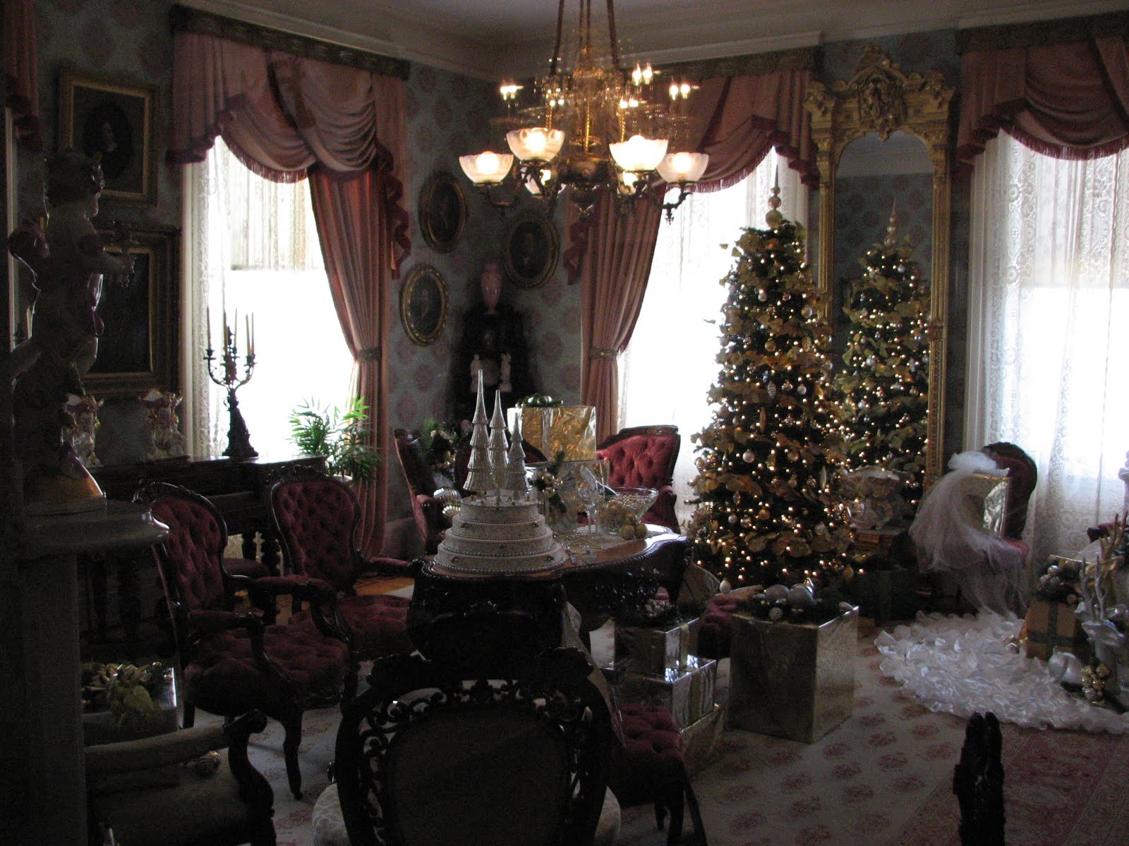 Folded Gingham Day 18, Oglebay Mansion...