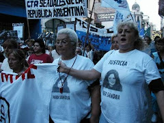 Marcha por Sandra Cabrera de AMMAR