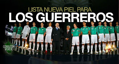 Camiseta Playera Mexico Mundial 2010