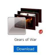 Gears of War Windows 7 theme