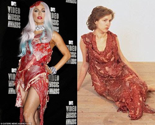 Lady Gaga Plagiarisms Lady Gaga Metal Dress Vma. Lady Gaga Plagiarisms
