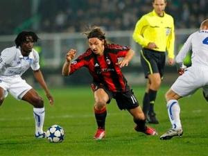 hasil skor auxerre vs ac milan