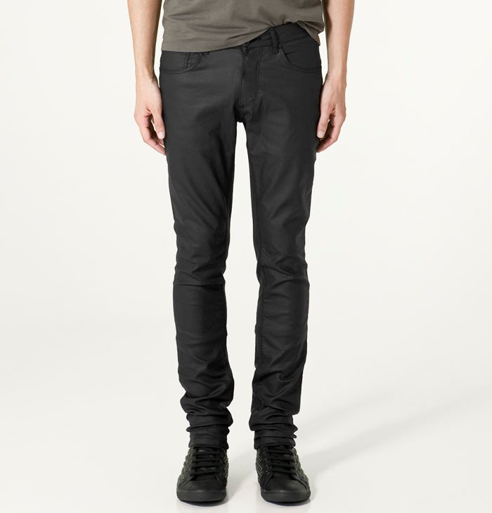Fabulosity Cape Town ZARA Waxed Skinny Jeans from Canada!