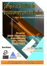 CONGRESO DISTRITAL DE ESTUDIANTES UNIVERSITARIOS
