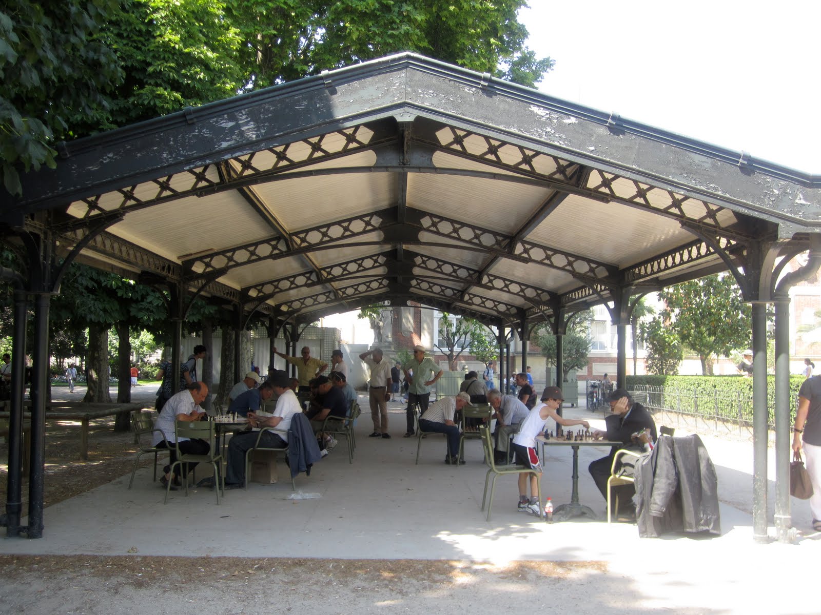 Sundays in Paris Chess Players in the Jardin du Luxembourg