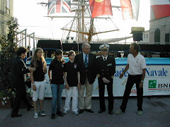 Squadra Talamone con Presidente Ammiraglio