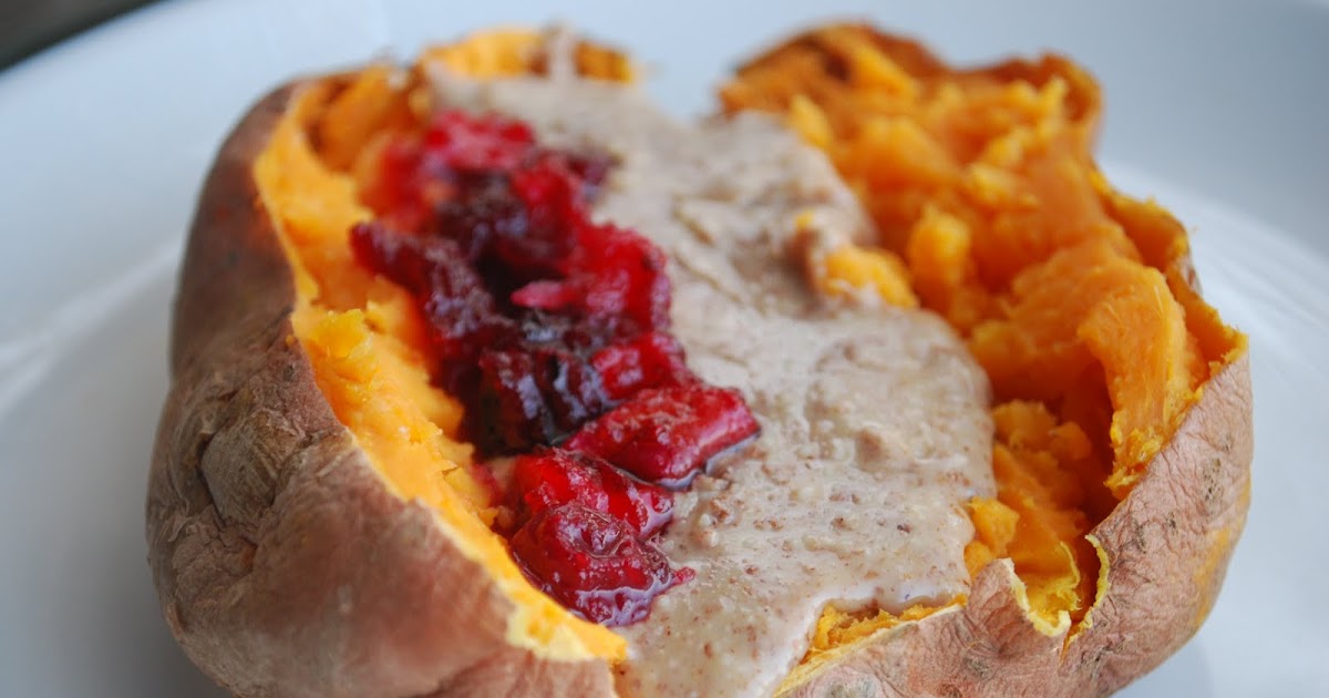 Vegan Crunk Sweet Tater + Almond Butter = Breakfast!