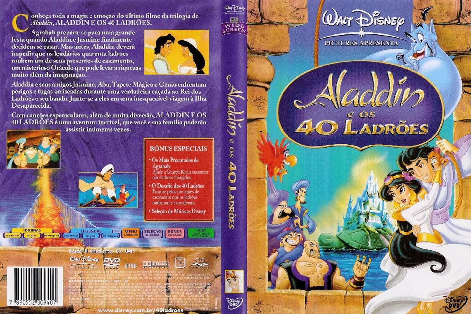 Aladdin E Os 40 Ladrões (Pedido) 
