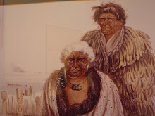 Un chef maori et sa femme