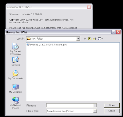 Redsn0w 0.9.5b5-3 For Windows