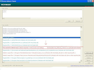 Norman Malware Cleaner, virus removal tool