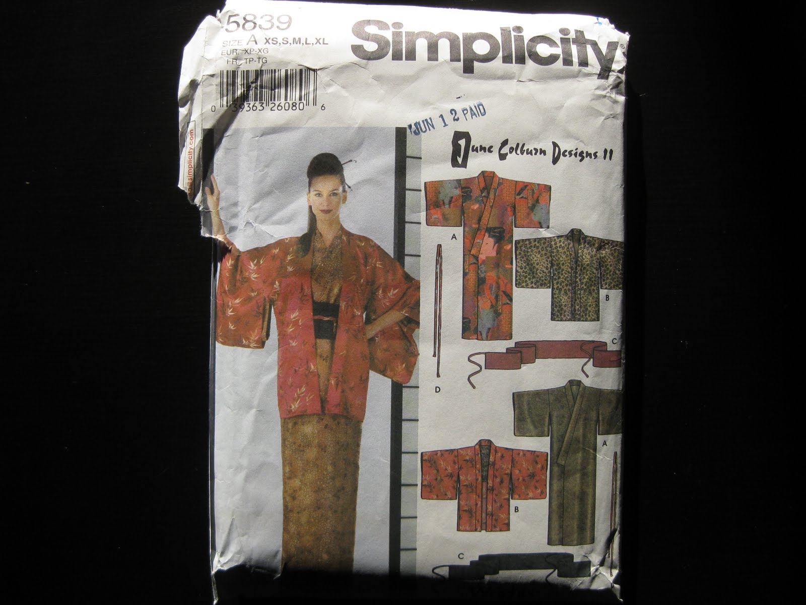 Yukata Sewing Pattern