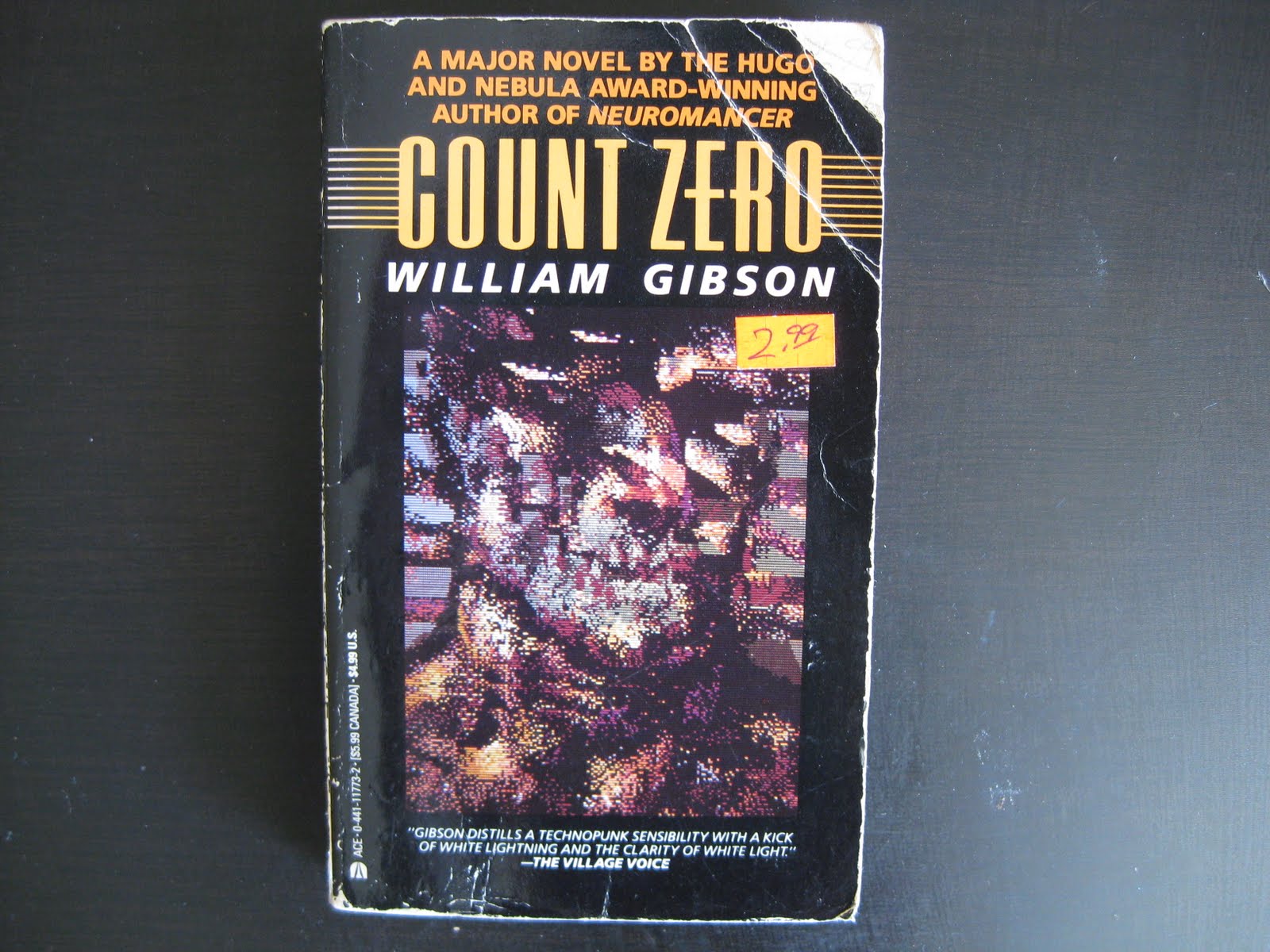 Paring Life Day 228 Count Zero by William Gibson