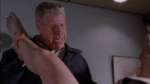Ron Perlman helps this episode get a leg up on its competition. 