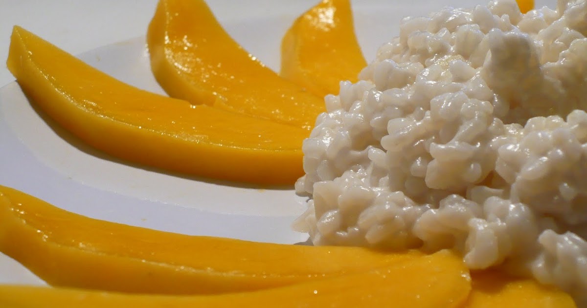 Essen aus Engelchens Küche Kokosreis mit Mango