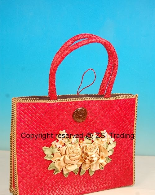 Suzana mustafa handbag ribbon embroidery Suzana mustafa handbag ribbon embroidery