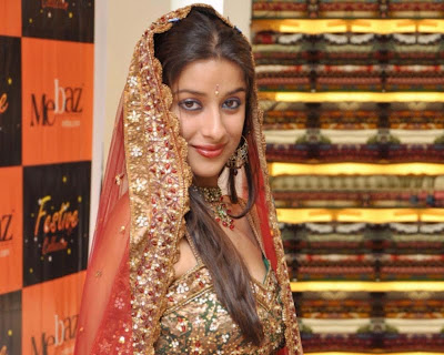 bollywood madhurima in bride wear