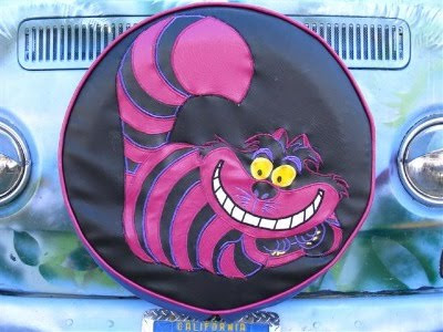 Cheshire Cat Tire Cover