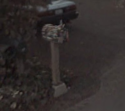 Post-It Car on Google Street View