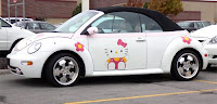 Hello Kitty VW Car Hello Kitty VW Car