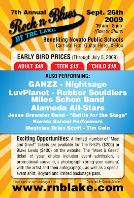 Rock'n Blues Festival by the Lake - 4x6 Flyer Back Rock'n Blues Festival by the Lake - 4x6 Flyer Back
