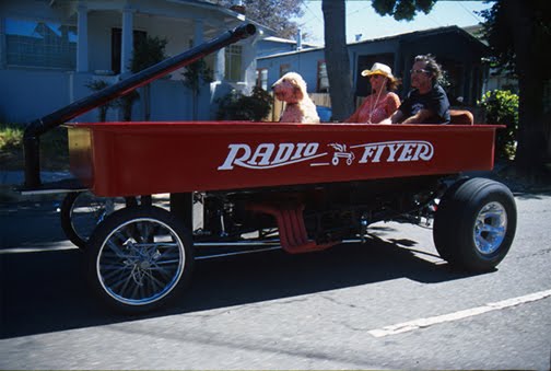 Radio Flyer Art Car by Bob Castaneda Radio Flyer Art Car by Bob Castaneda
