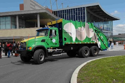 Broken Egg Shell Garbage Art Truck Broken Egg Shell Garbage Art Truck