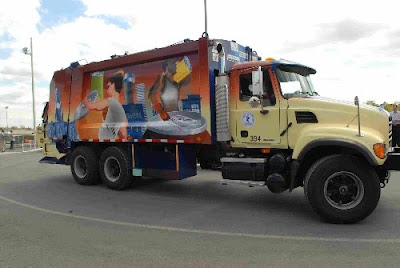 City of Metal Garbage Art Truck City of Metal Garbage Art Truck
