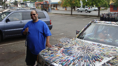Blind Man Touches Mercedes Pens...and Lives