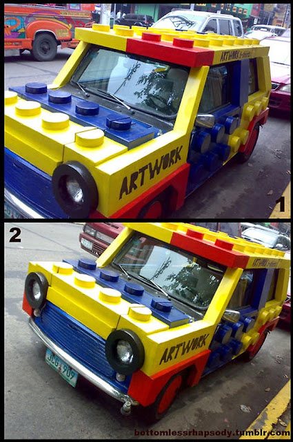 Life Size Lego Car