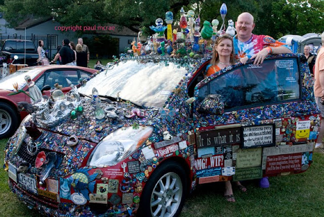 Little Bit of Nonsense Art Car by Randy Blair Little Bit of Nonsense Art Car by Randy Blair
