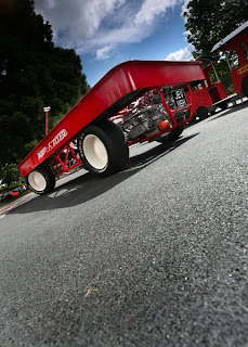 Turbo VW Radio Flyer Art car Underneath