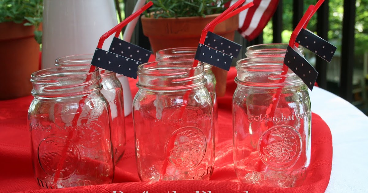Thrifty Decorating Memorial Day Party Decor