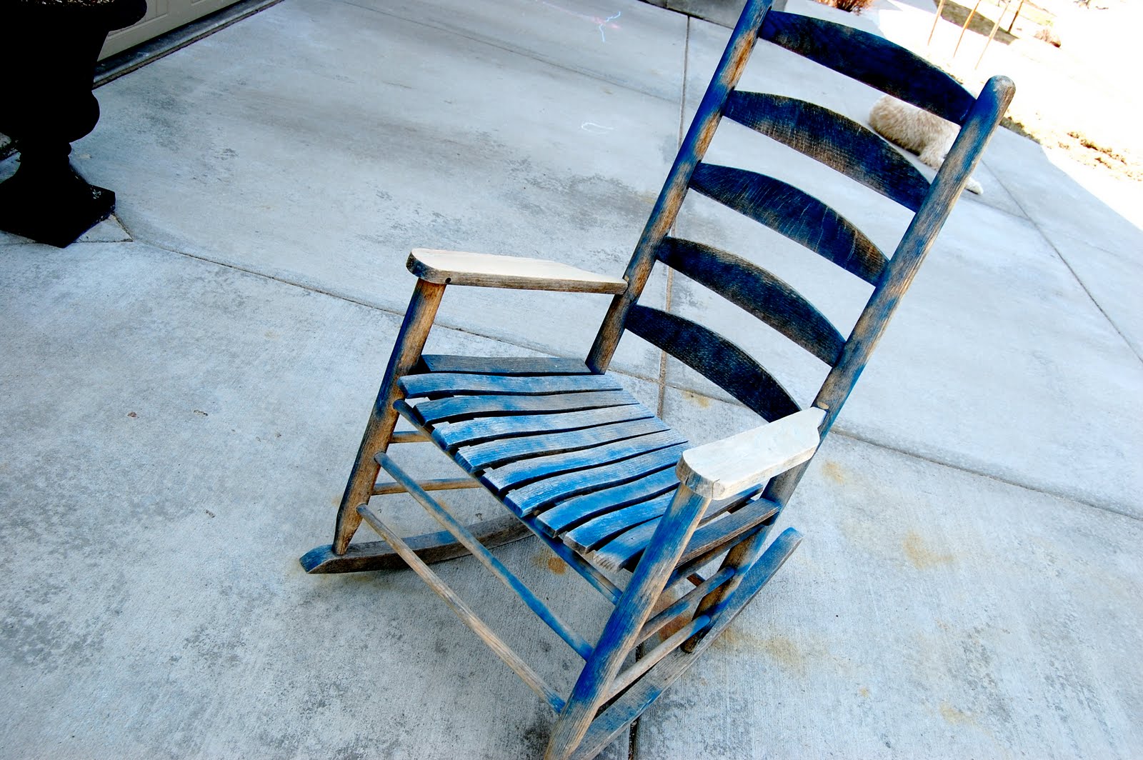 Buzzings Of A Queen Bee Rocking Chair Re Do