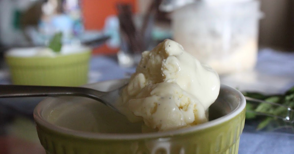 Fat and Happy Blog Basil Mint Ice Cream