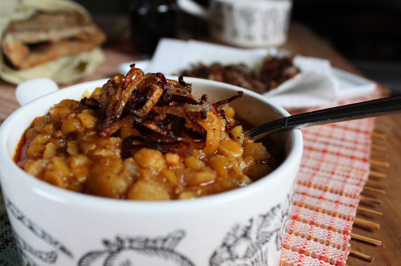 Fat and Happy Blog Chorizo and Yellow Split Pea Soup