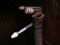 gas pipes and fuel line