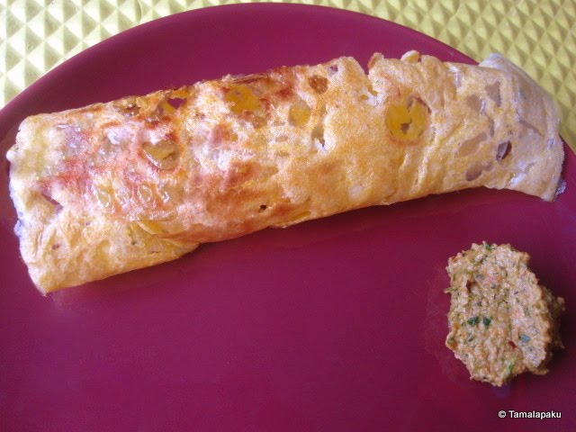 Instant Cornmeal Rava Dosa