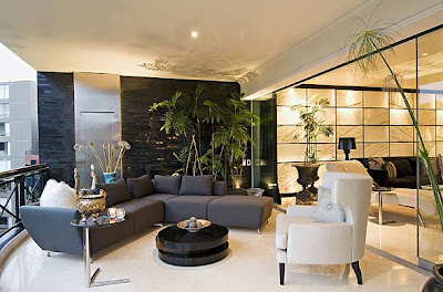 DECORACION DE SALA POR KARIM CHAMAN decoracion-diseno-sala-moderna-karim-chaman