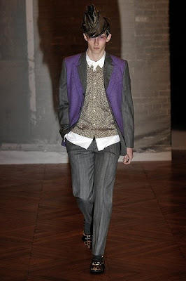 Teddy Boy Look; Commes des Garcon, Winter 2009