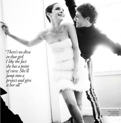 Emma Watson for Vogue UK emma watson vogue 2010. Emma Watson for Vogue UK