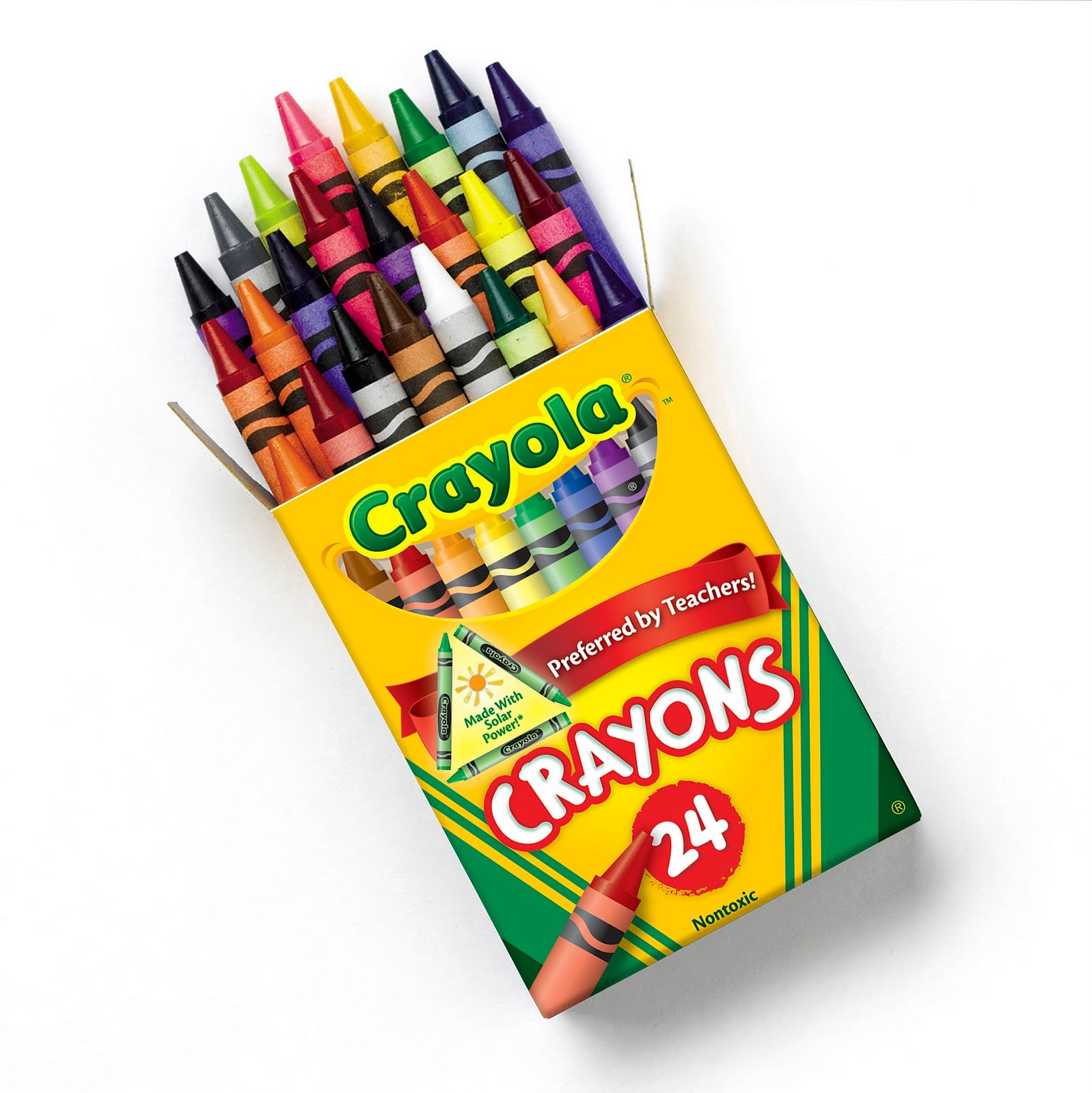 Cartoon Crayola Crayons