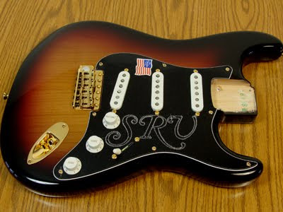 Loaded, Wired SRV Strat Body ~ Stratocaster Guitar Culture ... jeff beck strat wiring diagram 