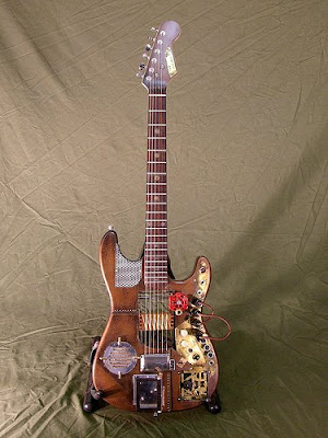 Steampunk Stratocaster