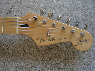 Buddy Guy Headstock Artist Signature